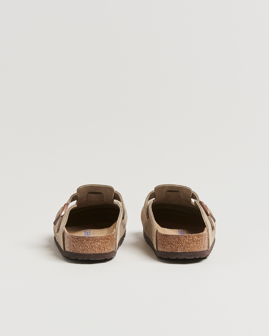 Herre | Sandaler & Hjemmesko | BIRKENSTOCK | Boston Soft Footbed Taupe Suede