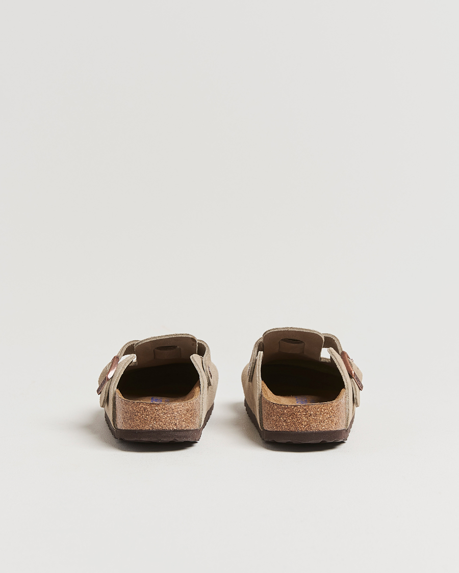 Herre | Sandaler & Hjemmesko | BIRKENSTOCK | Woman Boston Soft Footbed Taupe Suede