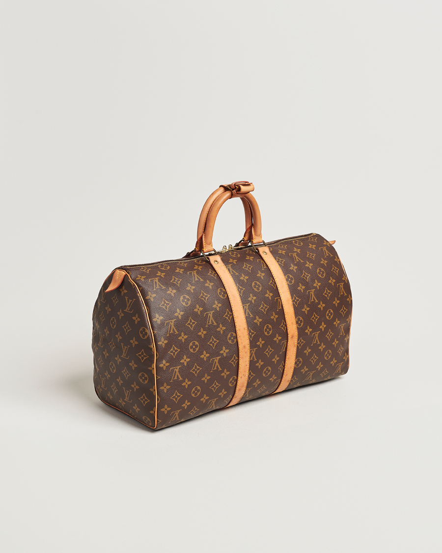 Herre | Louis Vuitton Pre-Owned Keepall 45 Bag Monogram | Louis Vuitton Pre-Owned | Keepall 45 Bag Monogram