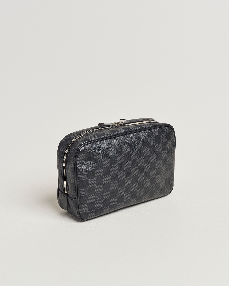 Herre | Louis Vuitton Pre-Owned Toiletry Damier Graphite | Louis Vuitton Pre-Owned | Toiletry Damier Graphite