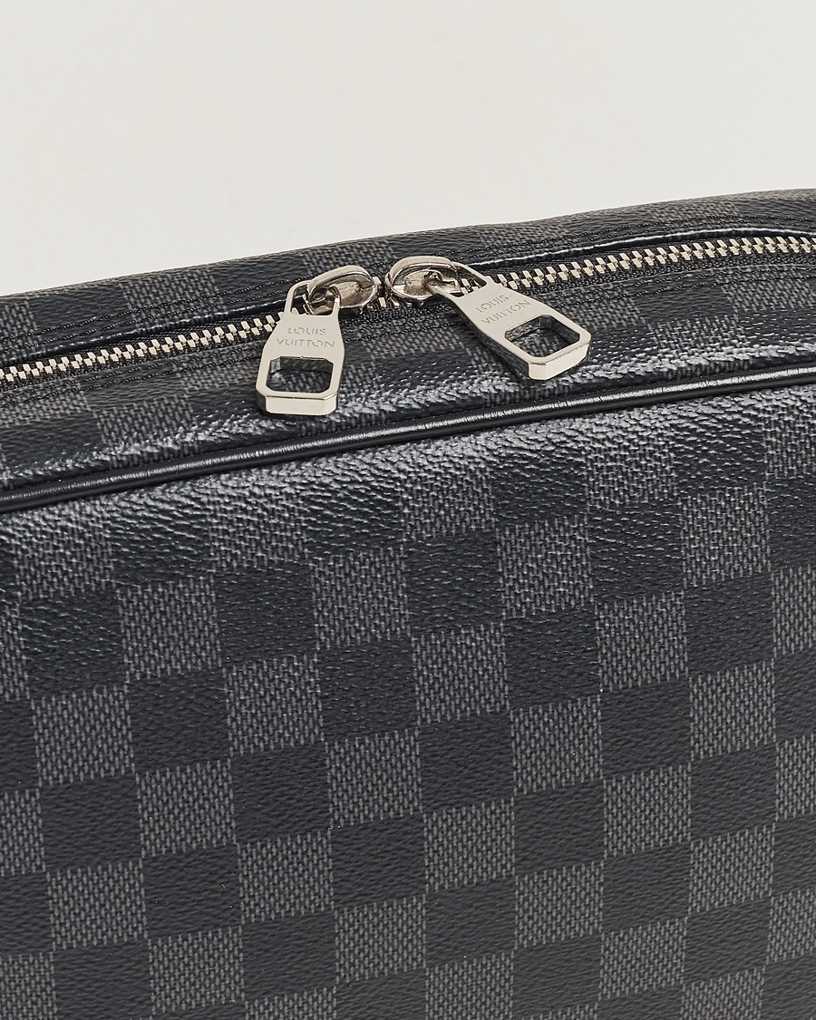 Herre | Louis Vuitton Pre-Owned Toiletry Damier Graphite | Louis Vuitton Pre-Owned | Toiletry Damier Graphite