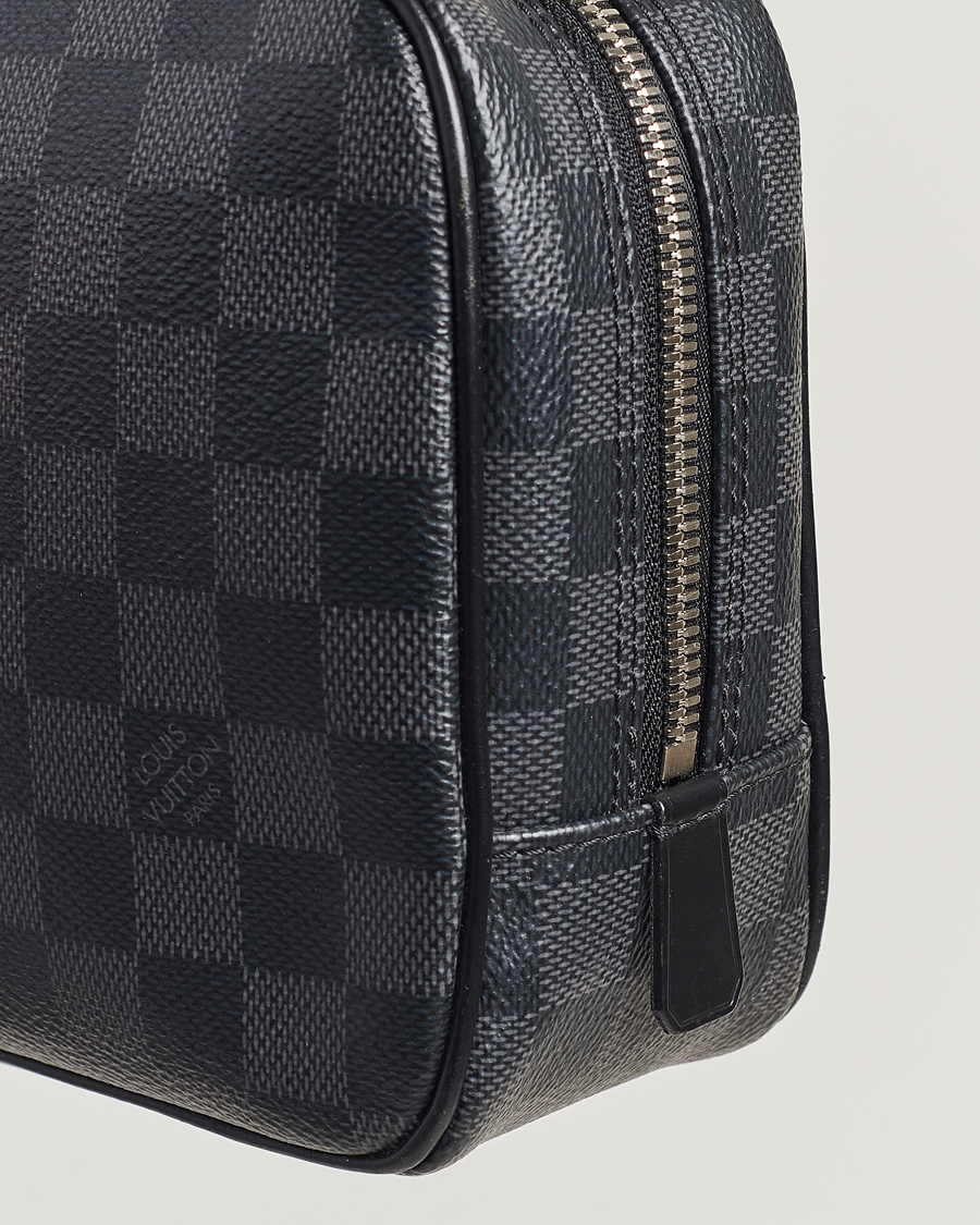 Herre | Louis Vuitton Pre-Owned Toiletry Damier Graphite | Louis Vuitton Pre-Owned | Toiletry Damier Graphite