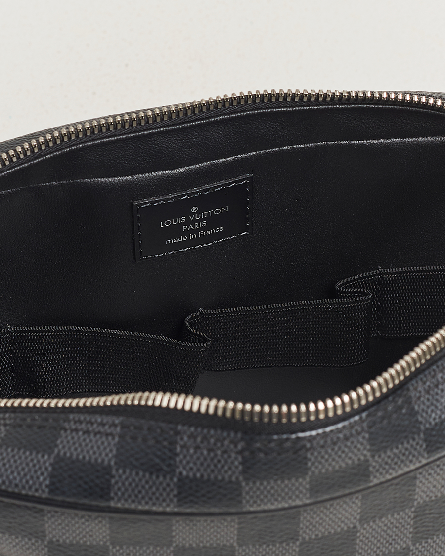 Herre | Louis Vuitton Pre-Owned Toiletry Damier Graphite | Louis Vuitton Pre-Owned | Toiletry Damier Graphite