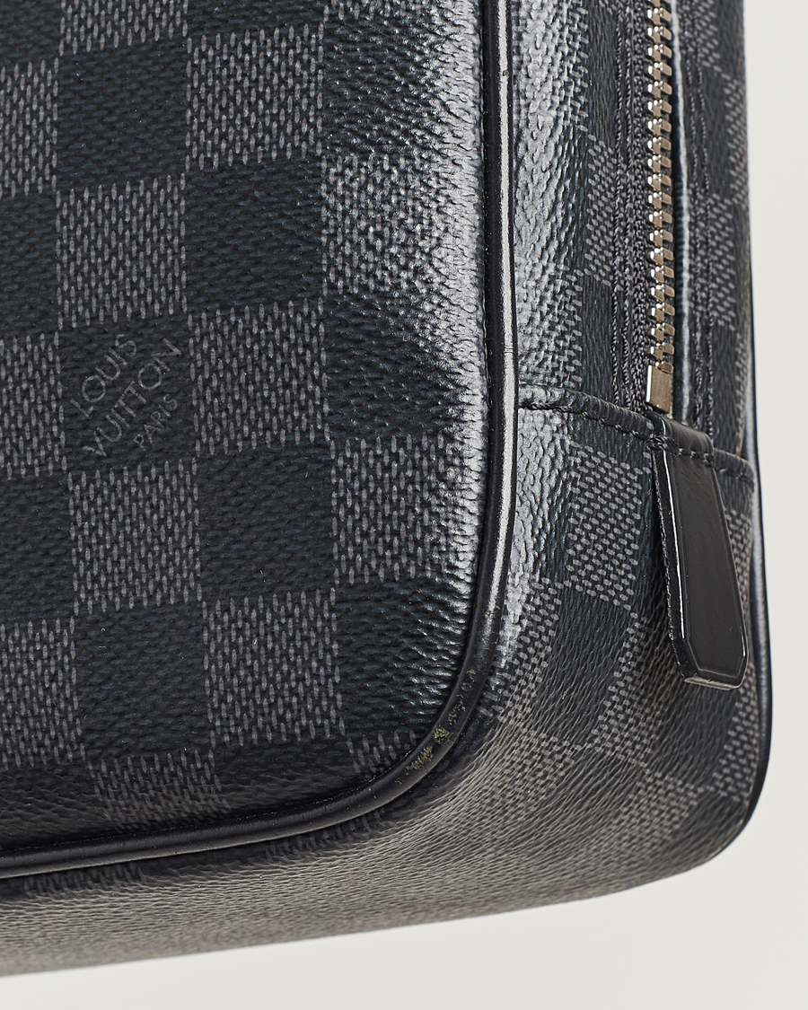 Herre | Louis Vuitton Pre-Owned Toiletry Damier Graphite | Louis Vuitton Pre-Owned | Toiletry Damier Graphite