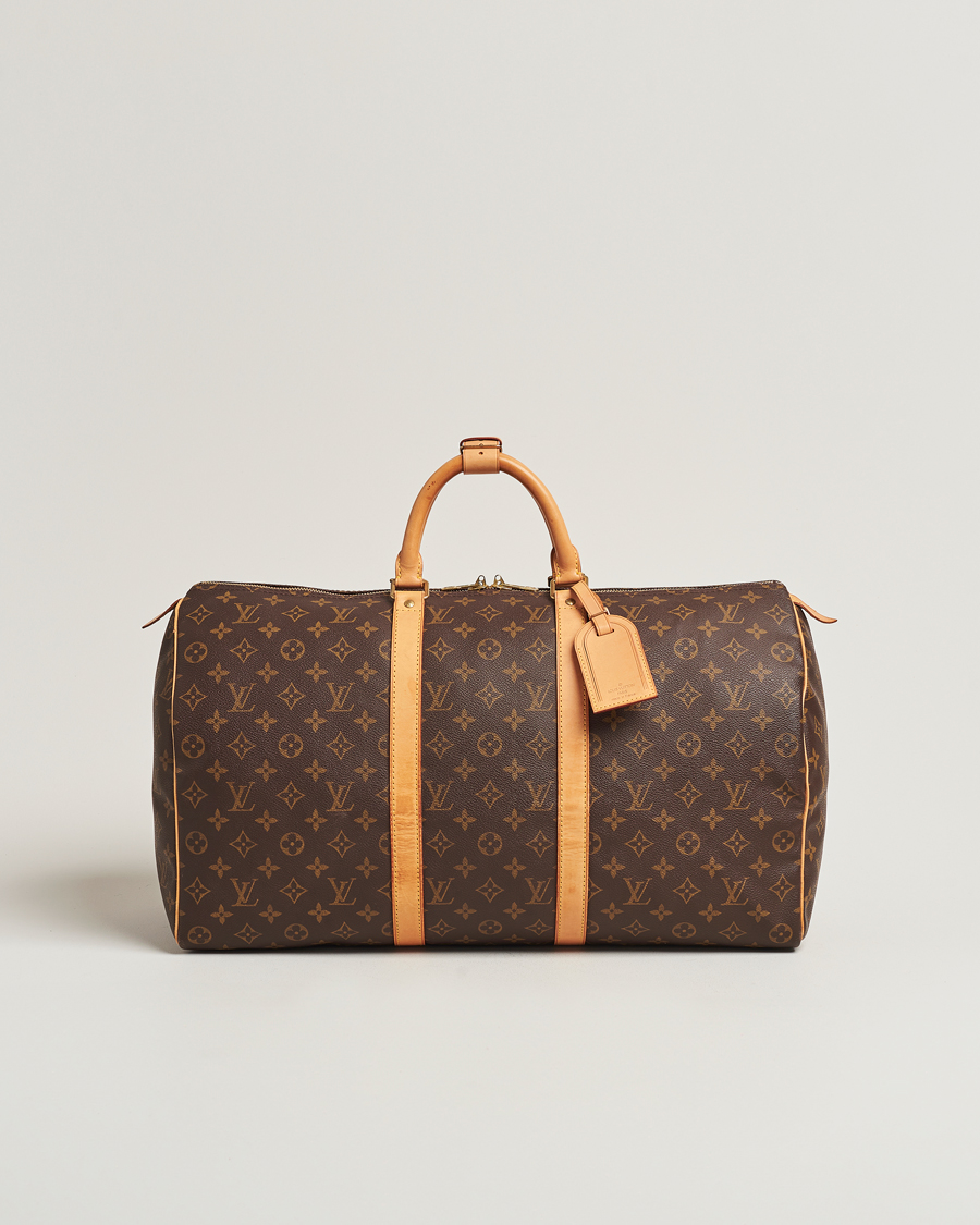 Herre | Louis Vuitton Pre-Owned Keepall 50 Bag Monogram | Louis Vuitton Pre-Owned | Keepall 50 Bag Monogram