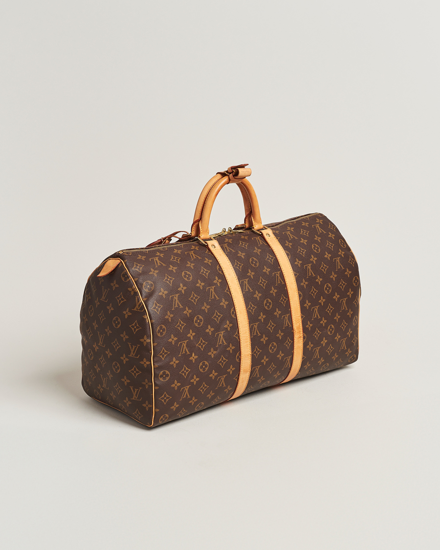 Herre | Louis Vuitton Pre-Owned Keepall 50 Bag Monogram | Louis Vuitton Pre-Owned | Keepall 50 Bag Monogram
