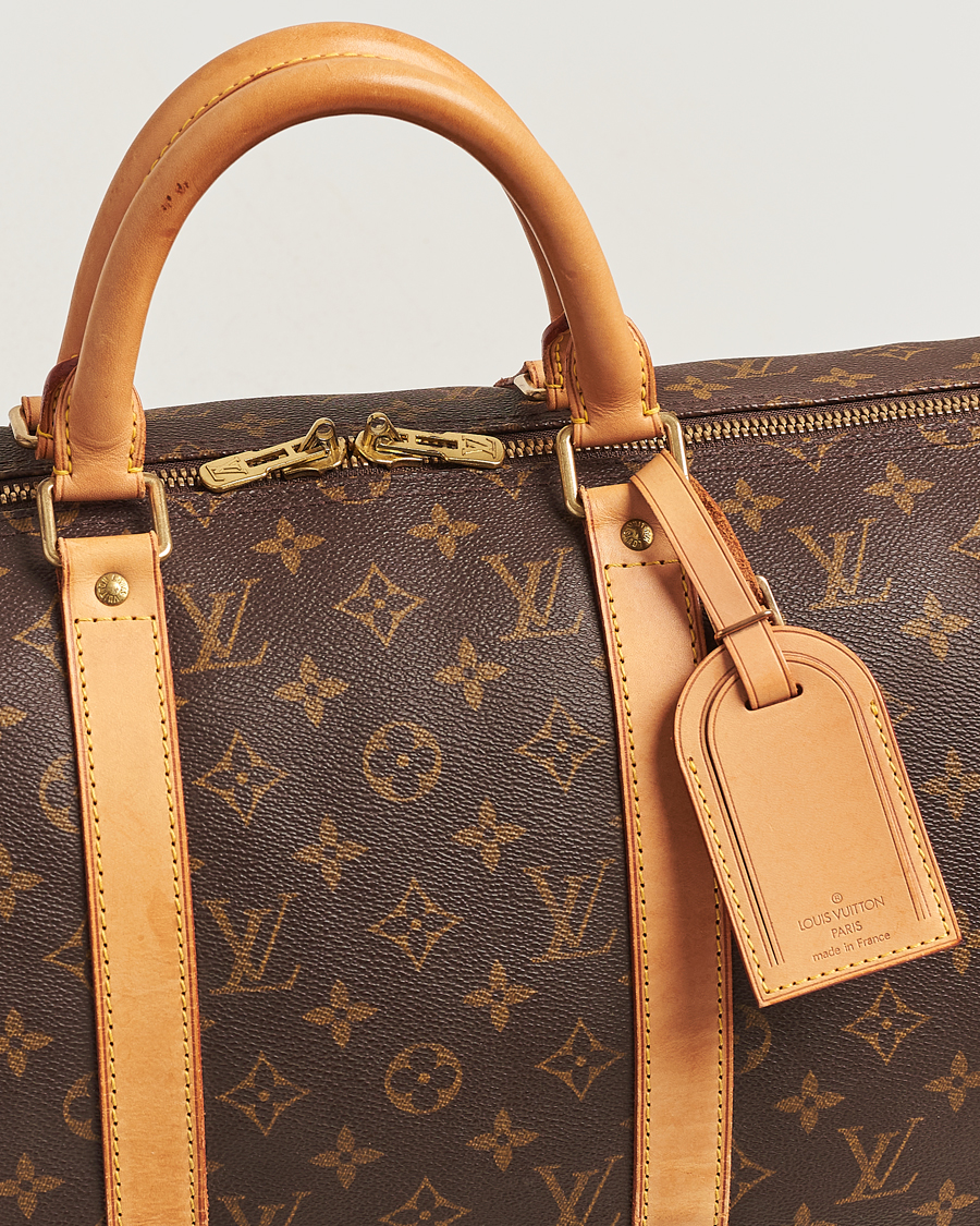 Herre | Louis Vuitton Pre-Owned Keepall 50 Bag Monogram | Louis Vuitton Pre-Owned | Keepall 50 Bag Monogram