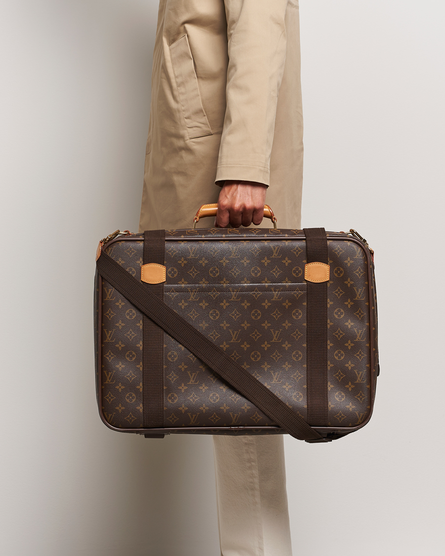 Herre | Louis Vuitton Pre-Owned Satellite Suitcase 53 Monogram | Louis Vuitton Pre-Owned | Satellite Suitcase 53 Monogram