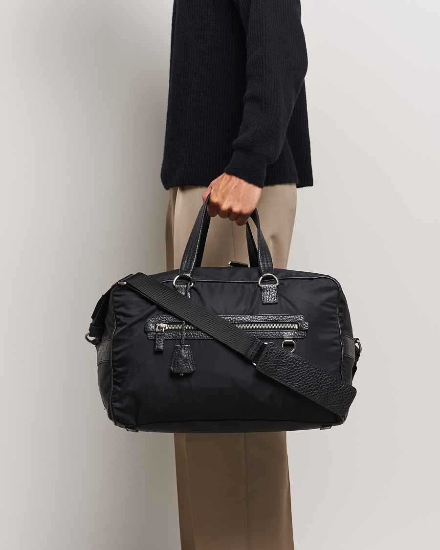 Herre | Prada Pre-Owned Tessuto Nylon 2-Way Bag | Prada Pre-Owned | Tessuto Nylon 2-Way Bag