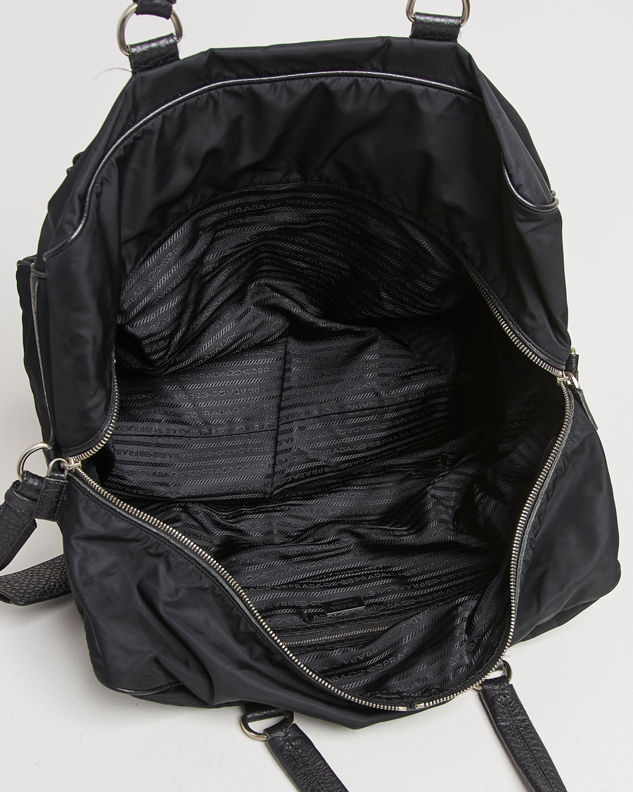 Herre | Prada Pre-Owned Tessuto Nylon 2-Way Bag | Prada Pre-Owned | Tessuto Nylon 2-Way Bag