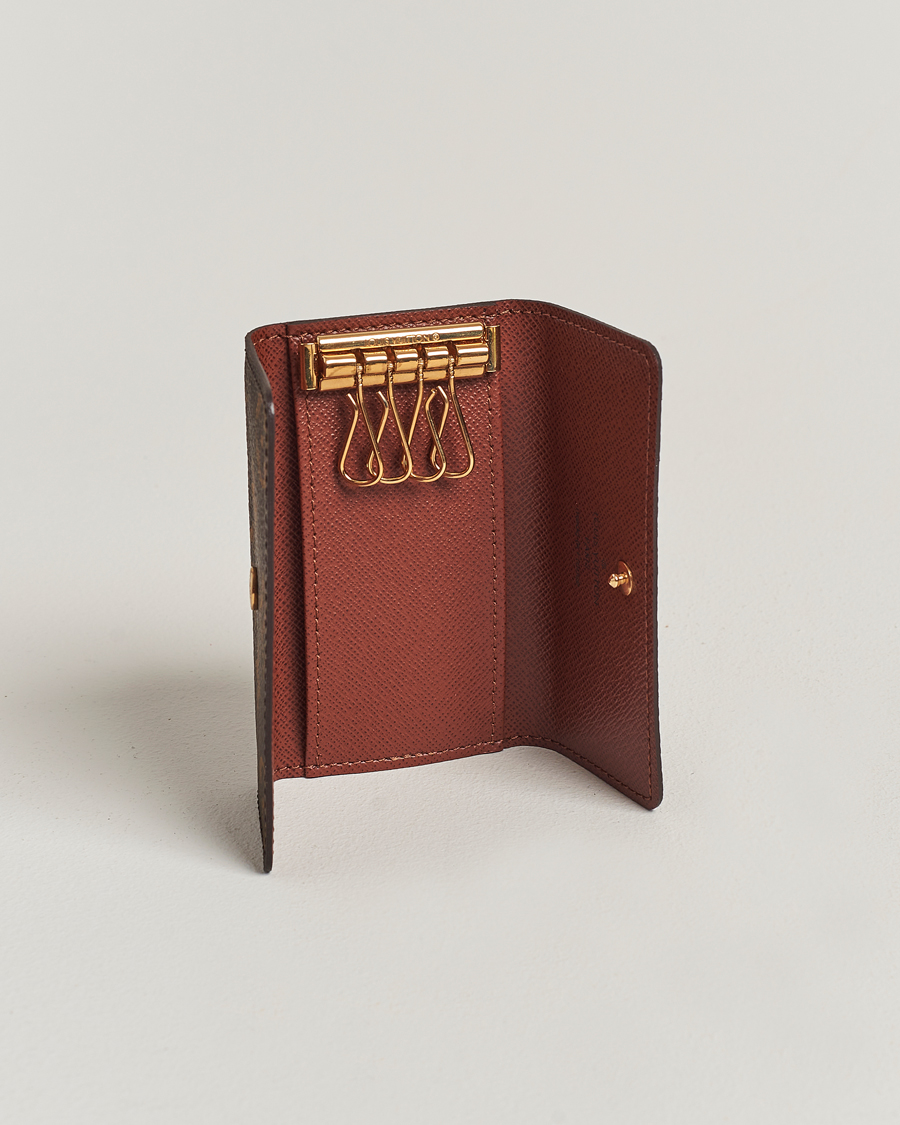 Herre | Louis Vuitton Pre-Owned 4 Key Holder Monogram | Louis Vuitton Pre-Owned | 4 Key Holder Monogram