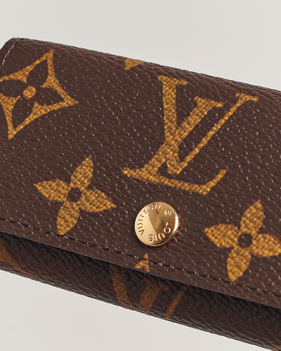 Herre | Louis Vuitton Pre-Owned 4 Key Holder Monogram | Louis Vuitton Pre-Owned | 4 Key Holder Monogram