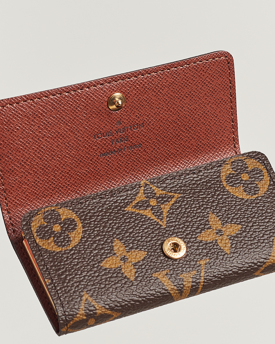 Herre | Louis Vuitton Pre-Owned 4 Key Holder Monogram | Louis Vuitton Pre-Owned | 4 Key Holder Monogram