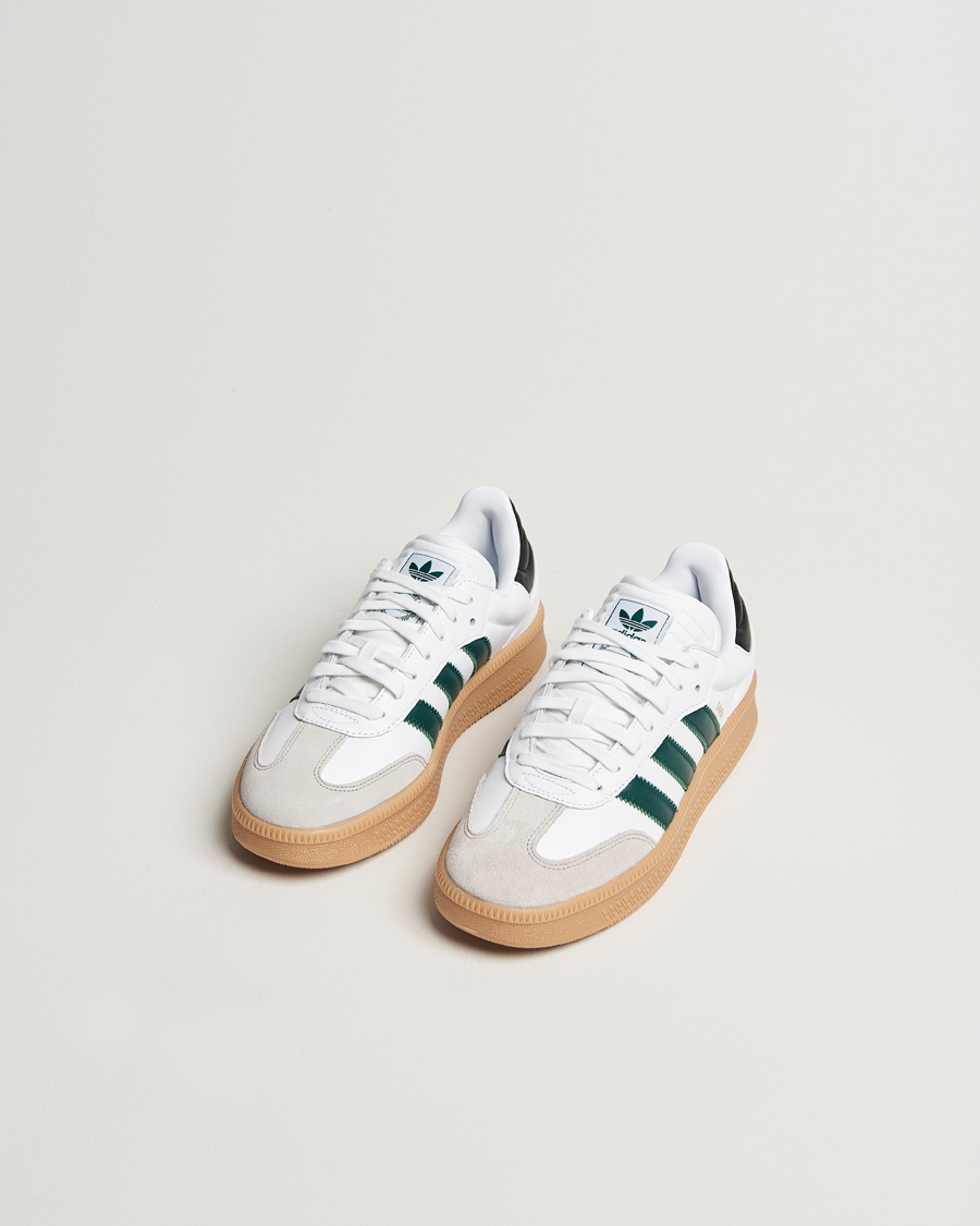 Herre | adidas Originals Samba XLG Sneaker White/Green | adidas Originals | Samba XLG Sneaker White/Green