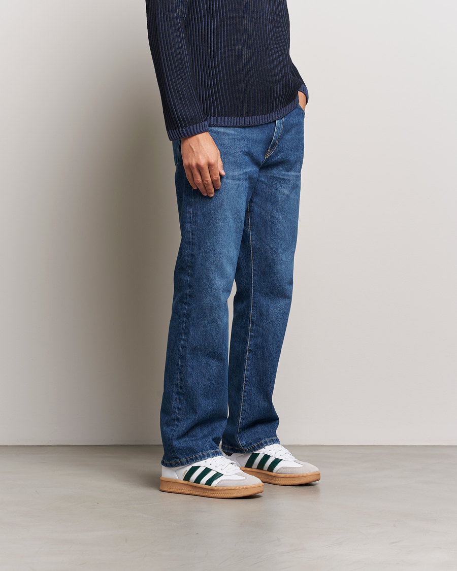 Herre | adidas Originals Samba XLG Sneaker White/Green | adidas Originals | Samba XLG Sneaker White/Green
