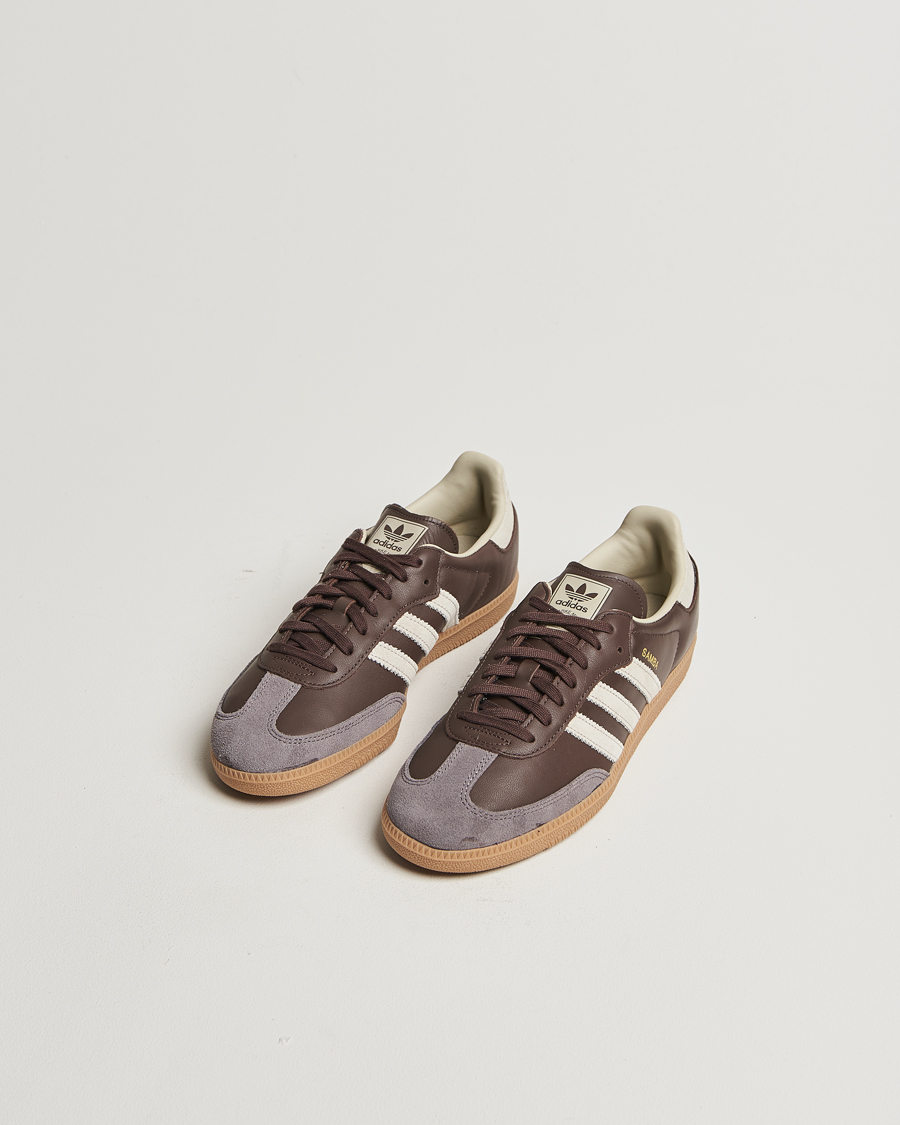 Herre | Sneakers | adidas Originals | Samba OG Sneaker Dark Brown/Beige