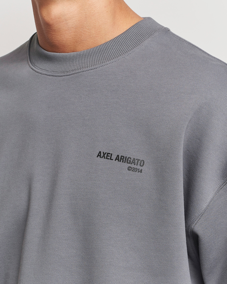 Herre | Trøjer | Axel Arigato | Spade Sweatshirt Washed Steel