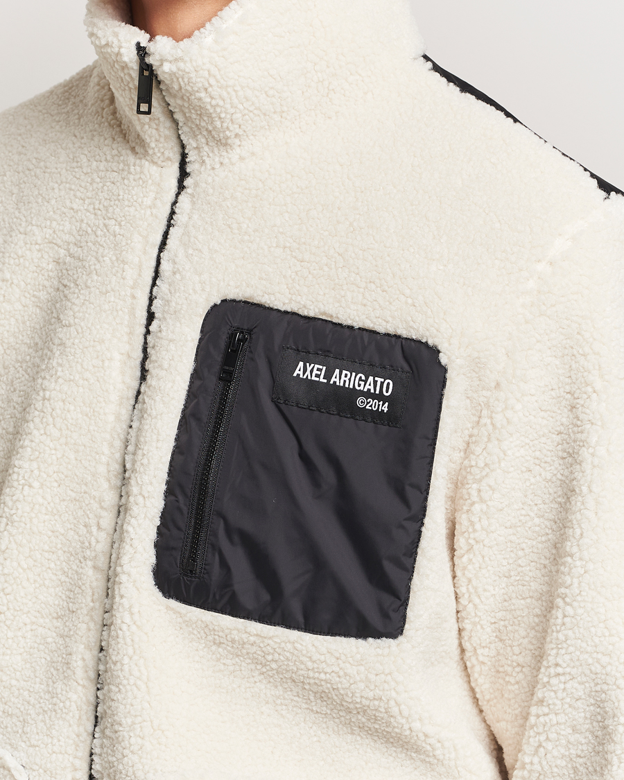 Herre | Trøjer | Axel Arigato | Billie Fleece Jacket Ecru