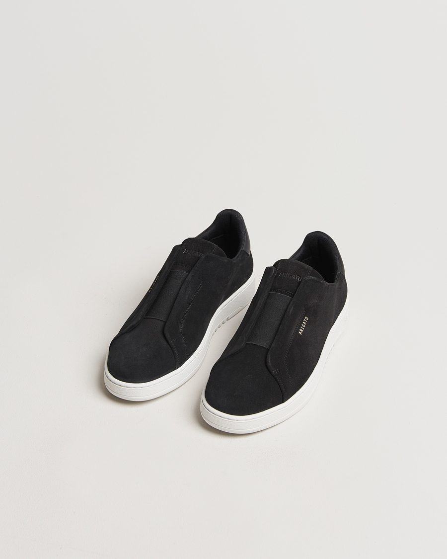 Herre | Axel Arigato Dice Laceless Suede Sneaker Black | Axel Arigato | Dice Laceless Suede Sneaker Black