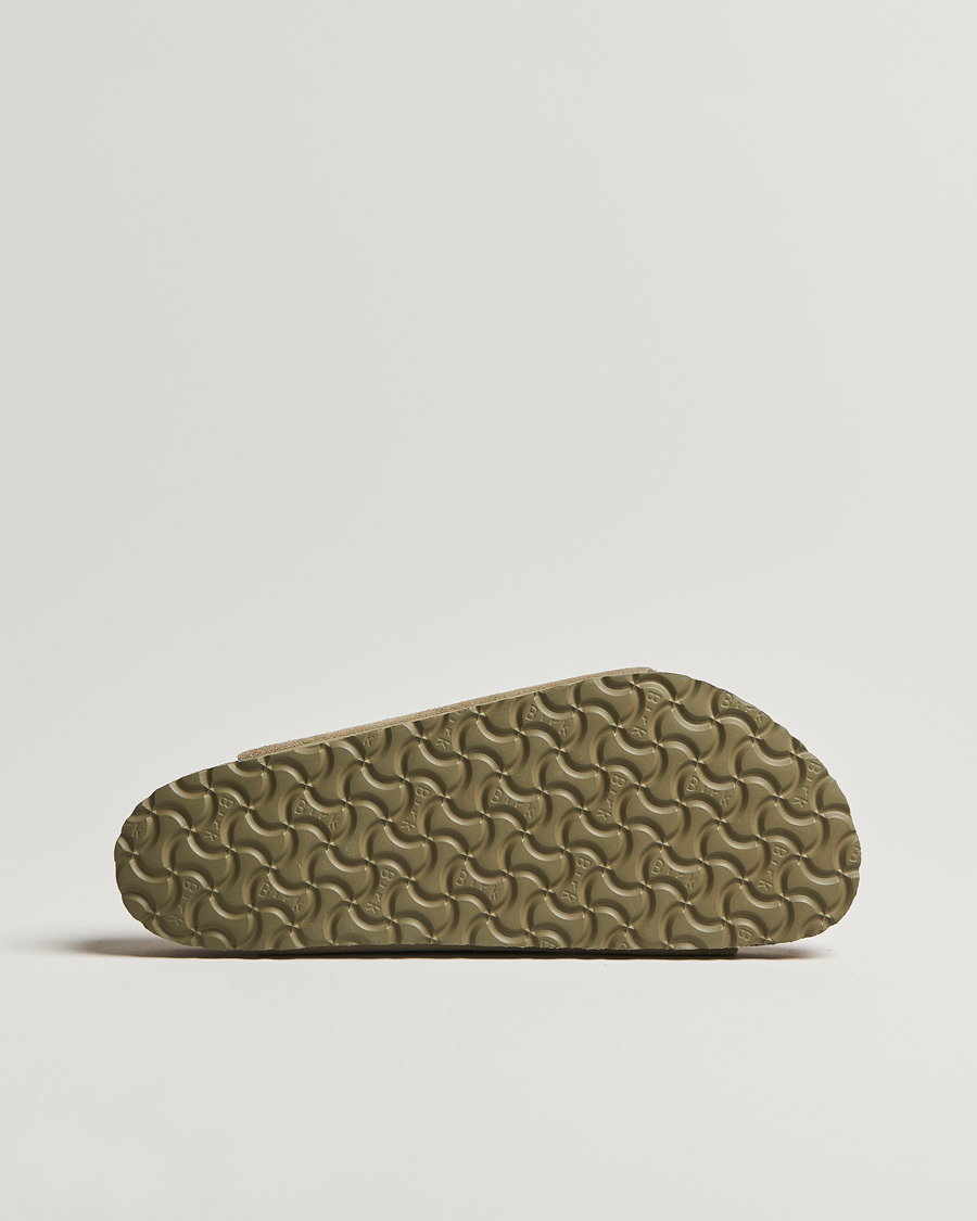 Herre | Sandaler & Hjemmesko | BIRKENSTOCK | Arizona Soft Footbed Faded Khaki Suede