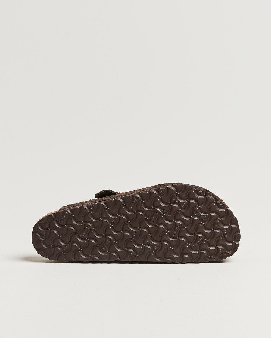 Herre | Sandaler & Hjemmesko | BIRKENSTOCK | Boston Soft Footbed Mocca Suede