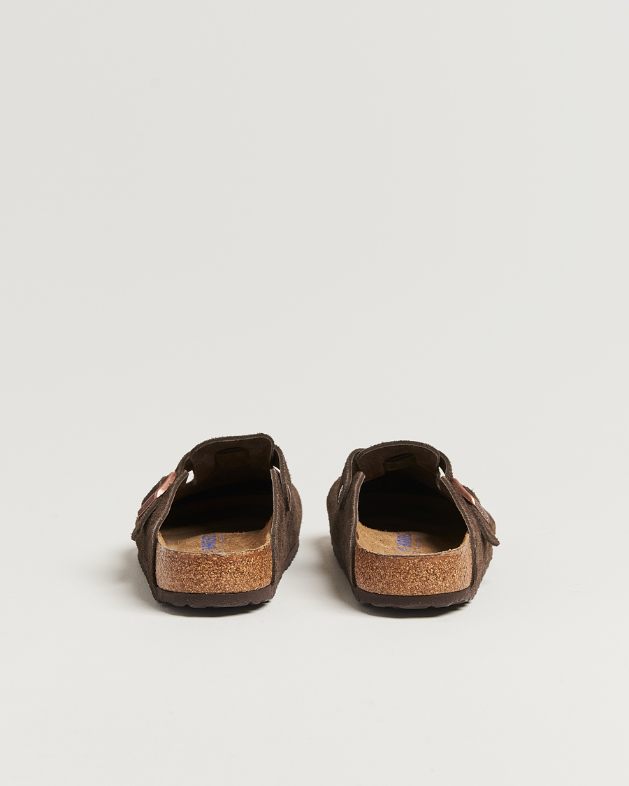Herre | Sandaler & Hjemmesko | BIRKENSTOCK | Boston Soft Footbed Mocca Suede