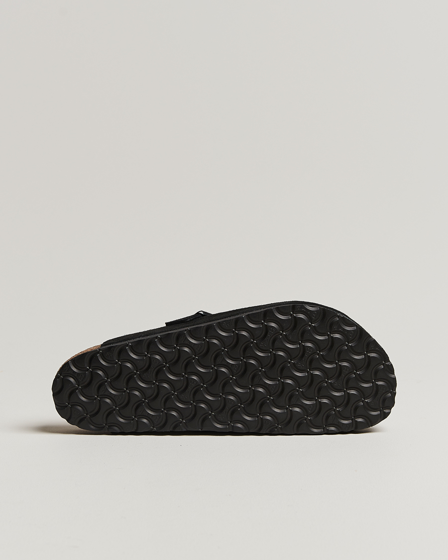 Herre | Sandaler & Hjemmesko | BIRKENSTOCK | Boston Soft Footbed Black Suede
