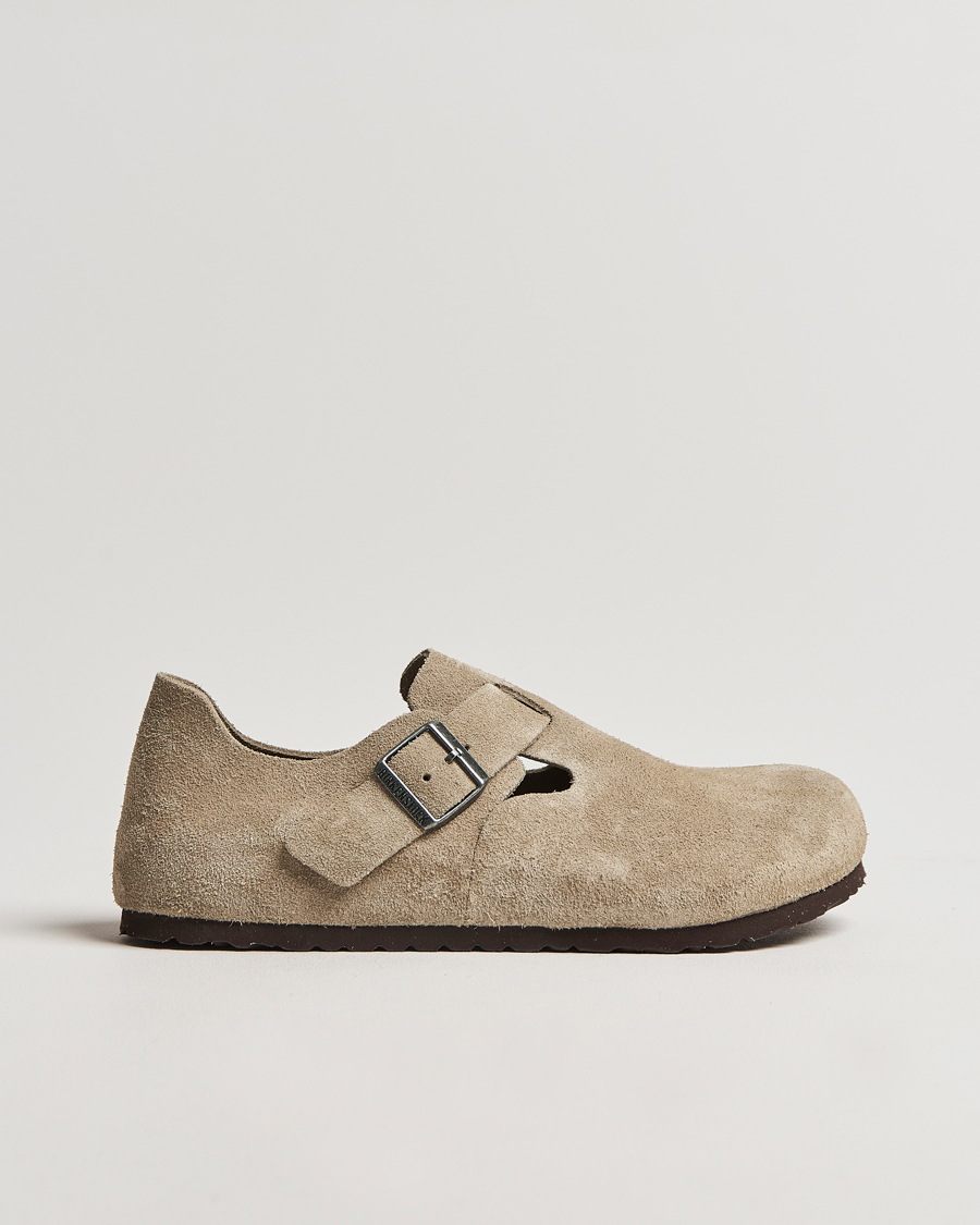 Herre | BIRKENSTOCK London Suede Leather Taupe | BIRKENSTOCK | London Suede Leather Taupe