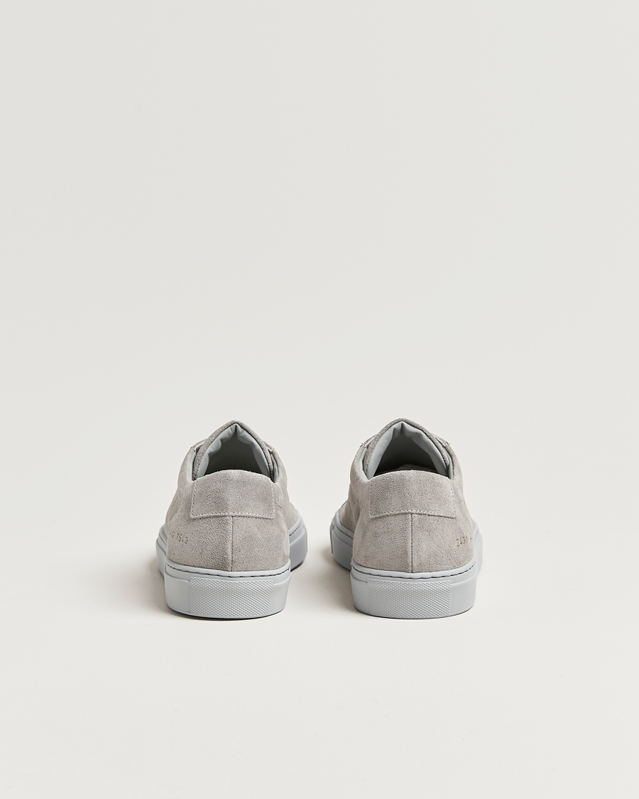 Herre | Common Projects Original Achilles Suede Sneaker Grey | Common Projects | Original Achilles Suede Sneaker Grey