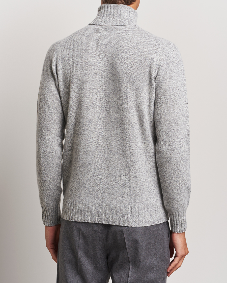 Herre | Trøjer | Altea | Wool/Cashmere Rollneck Grey Melange