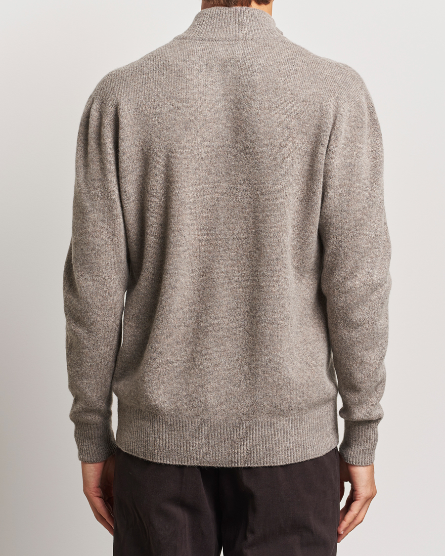 Herre | Trøjer | Altea | Shetland Cardigan Taupe