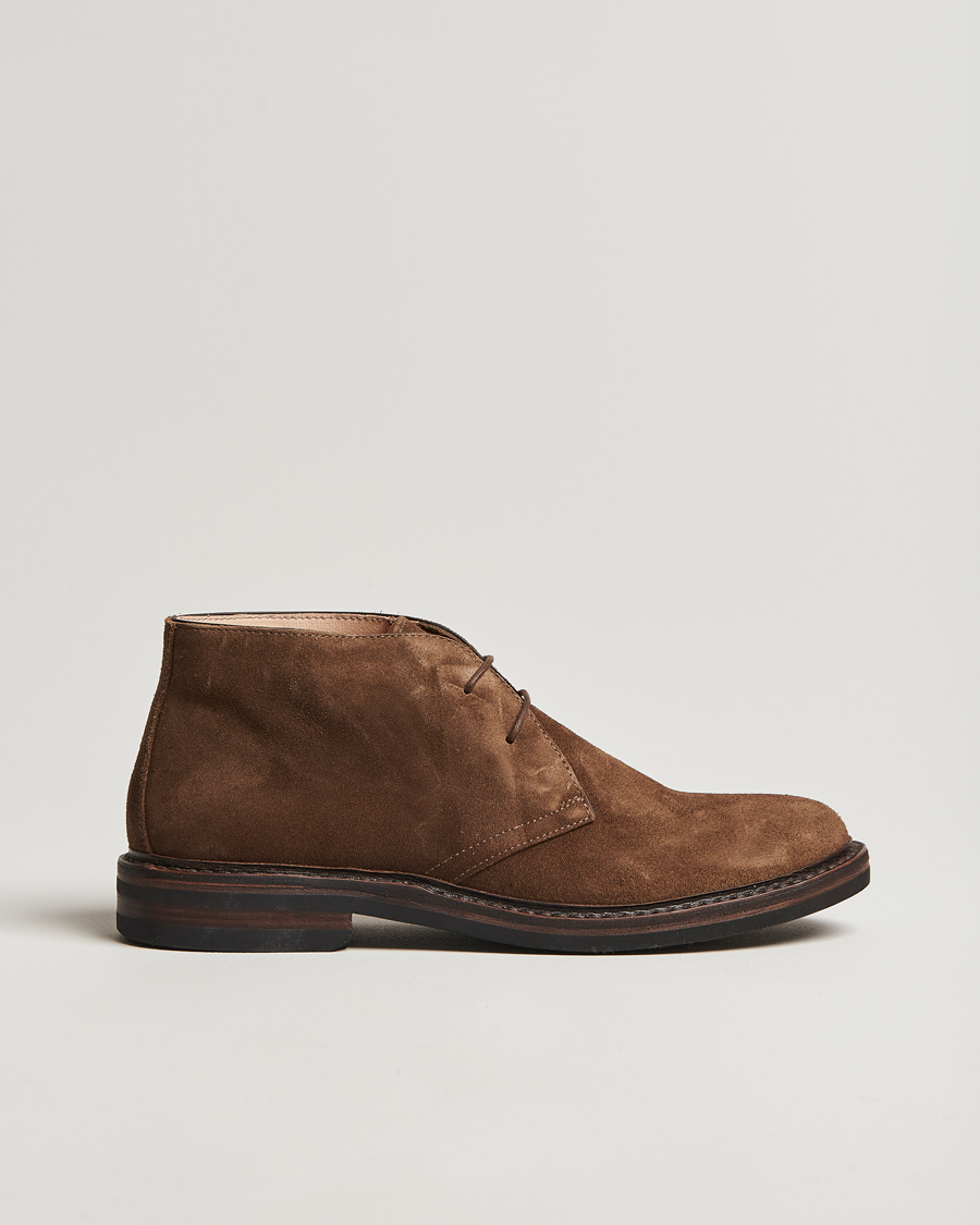 Herre | Astorflex Greenflex Dainite Desert Boot Dark Khaki Suede | Astorflex | Greenflex Dainite Desert Boot Dark Khaki Suede