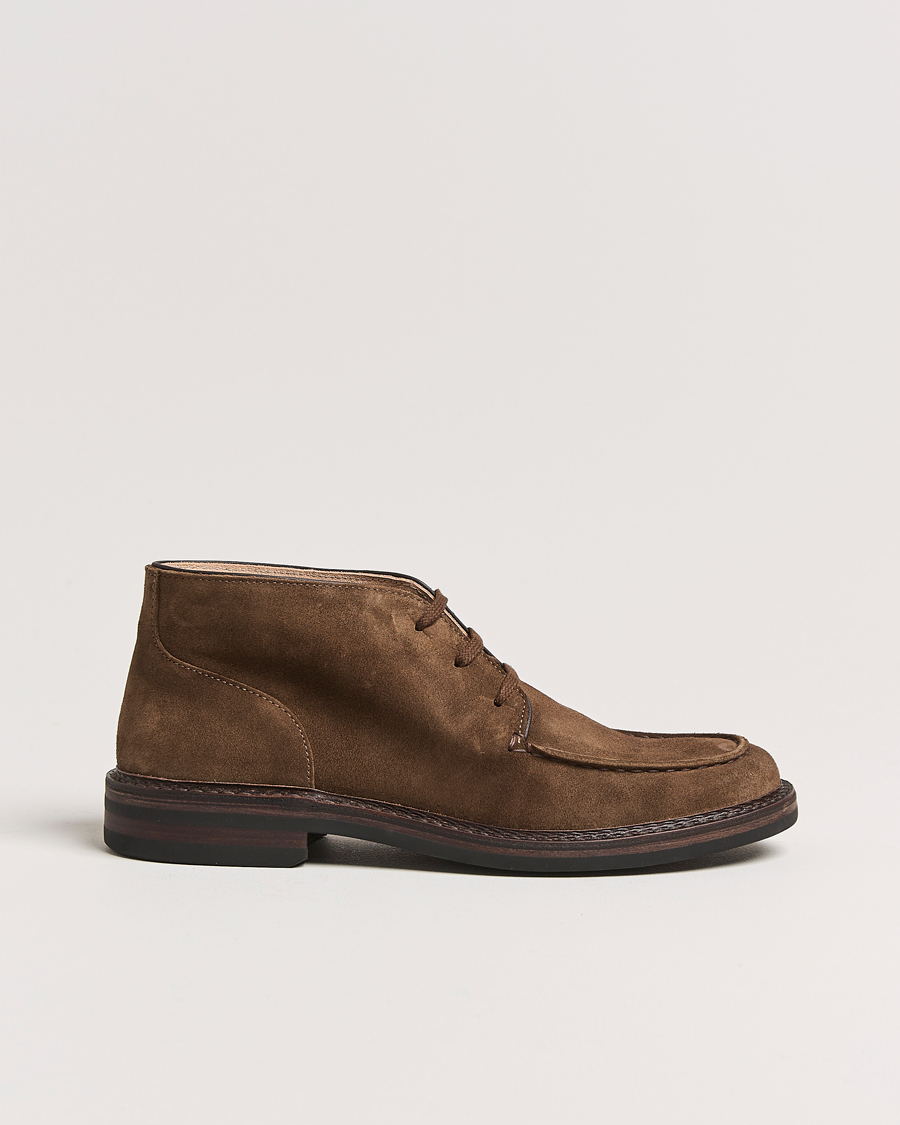 Herre | Astorflex Dukeflex Dainite Chukka Boot Dark Khaki Suede | Astorflex | Dukeflex Dainite Chukka Boot Dark Khaki Suede