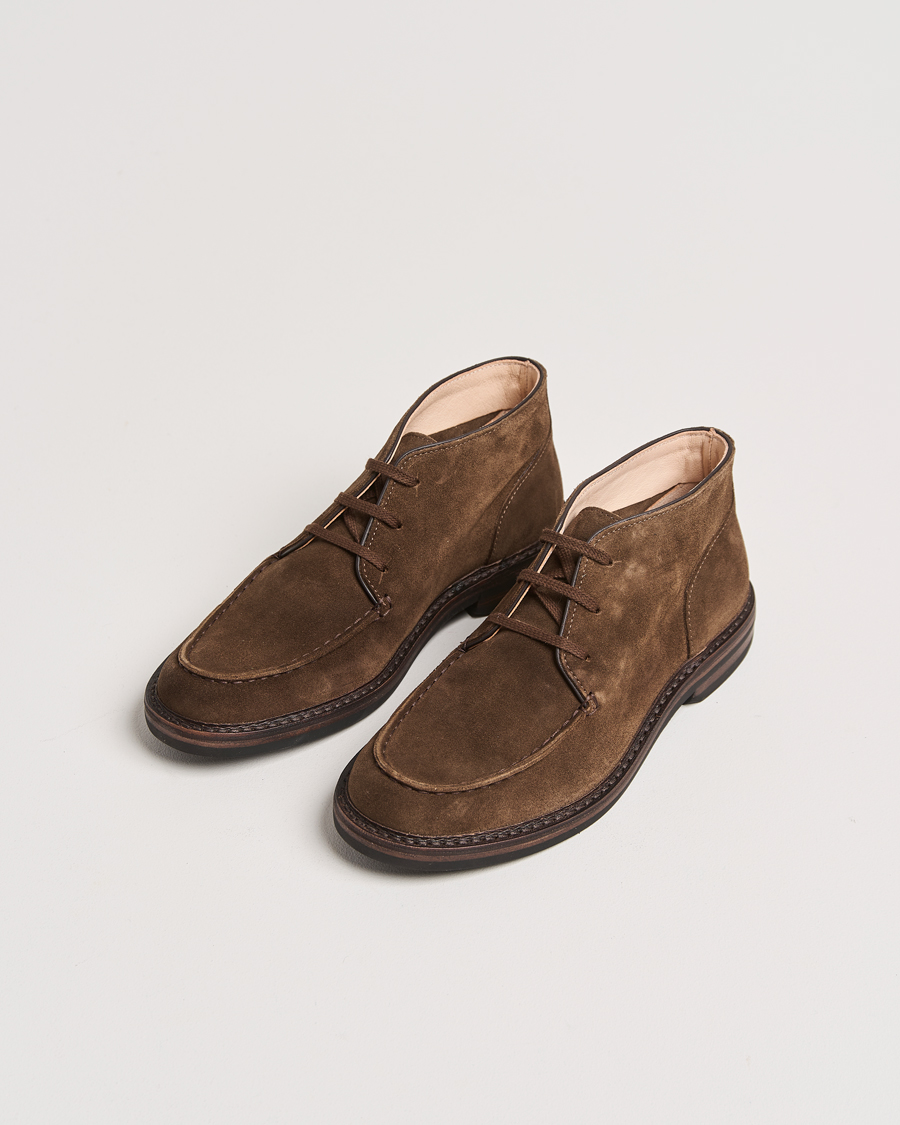Herre | Astorflex Dukeflex Dainite Chukka Boot Dark Khaki Suede | Astorflex | Dukeflex Dainite Chukka Boot Dark Khaki Suede