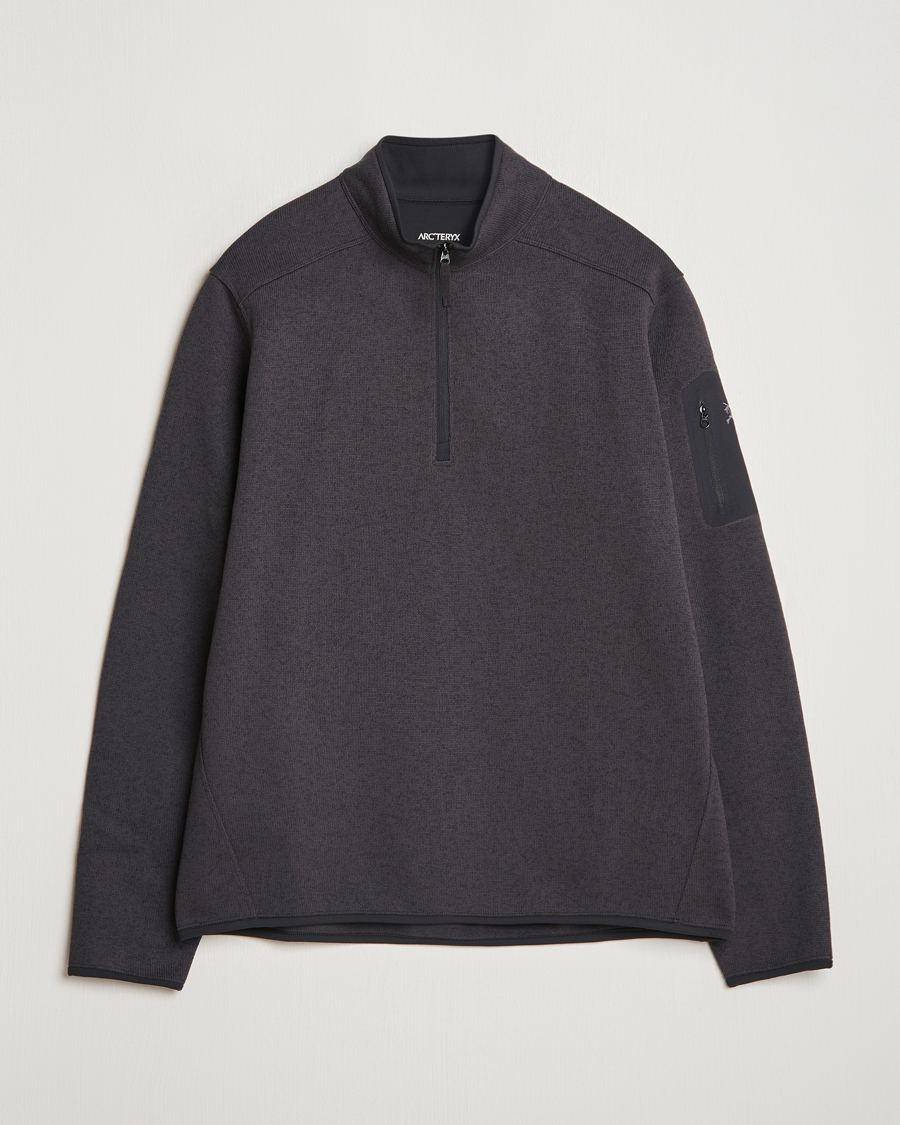 Herre | Trøjer | Arc'teryx | Covert Half Zip Black Heather