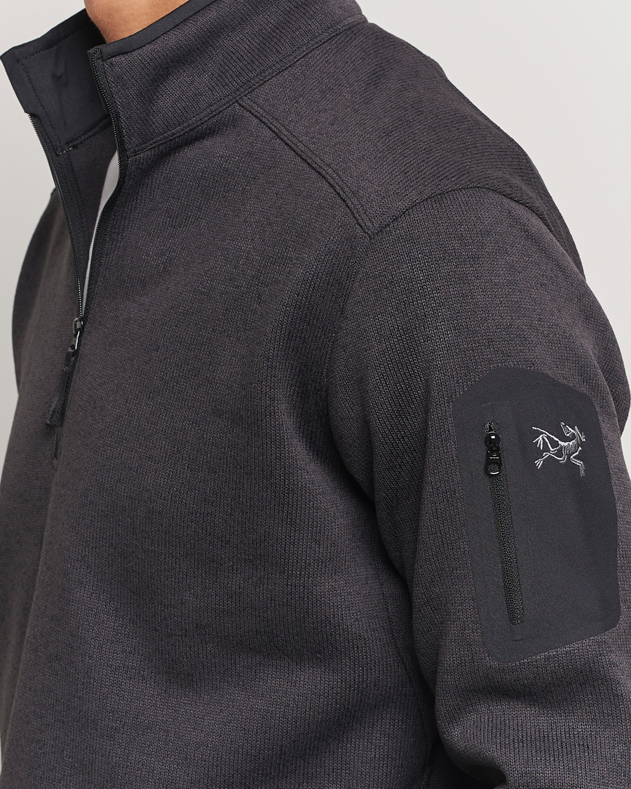 Herre | Trøjer | Arc'teryx | Covert Half Zip Black Heather