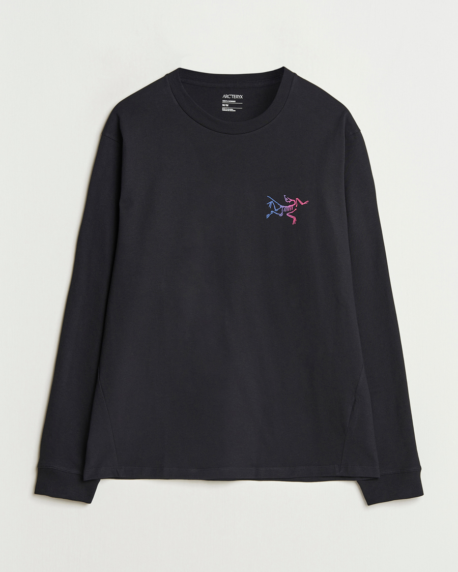 Herre | T-Shirts | Arc'teryx | Kragg Heavy Cotton Long Sleeve T-Shirt Black
