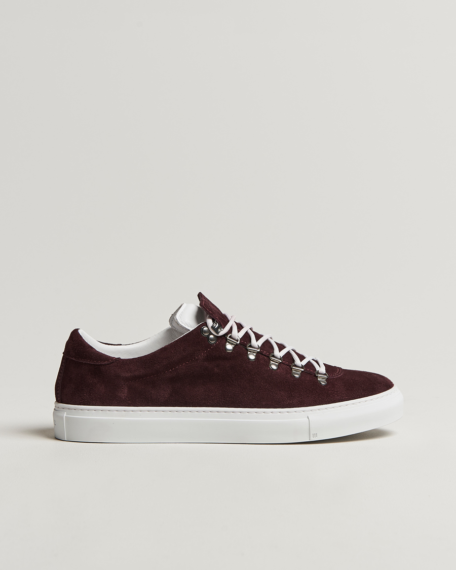 Herre | Diemme Marostica Low Sneaker Dark Cherry Suede | Diemme | Marostica Low Sneaker Dark Cherry Suede