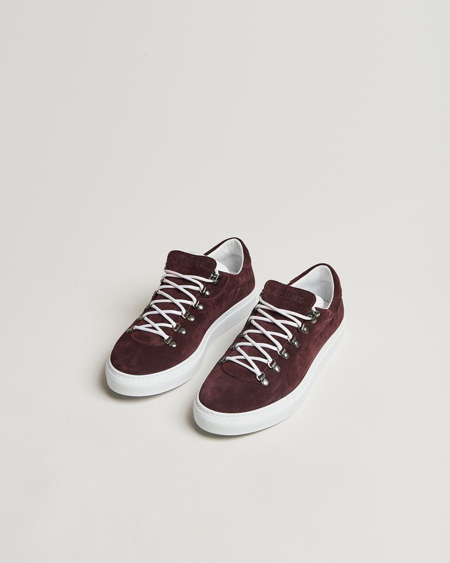 Herre | Diemme Marostica Low Sneaker Dark Cherry Suede | Diemme | Marostica Low Sneaker Dark Cherry Suede