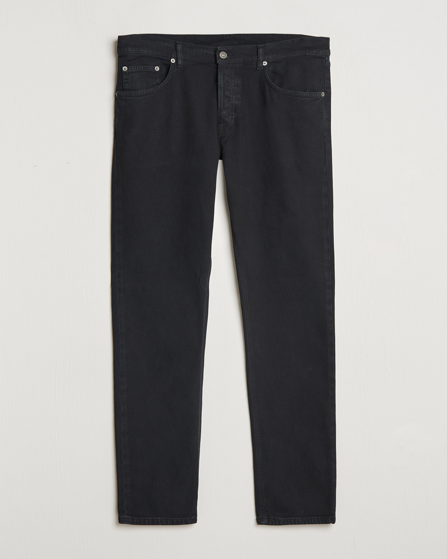 Herre | Bukser | Dondup | Icon 5-Pocket Pants Black