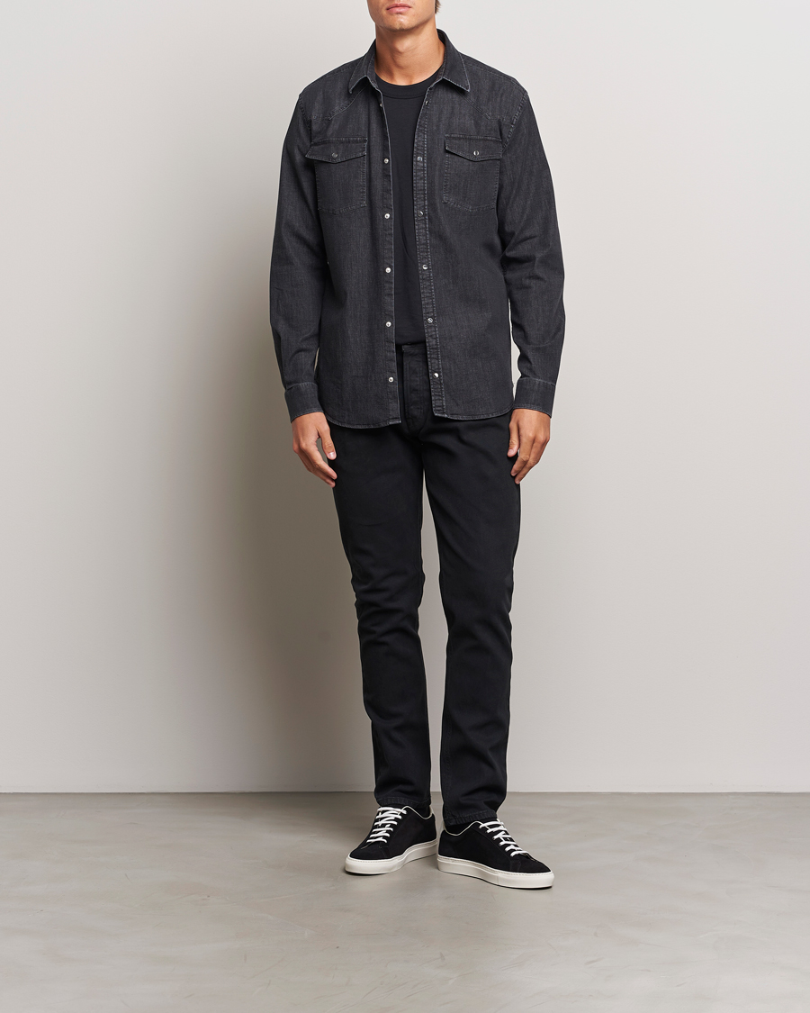 Herre | Bukser | Dondup | Icon 5-Pocket Pants Black