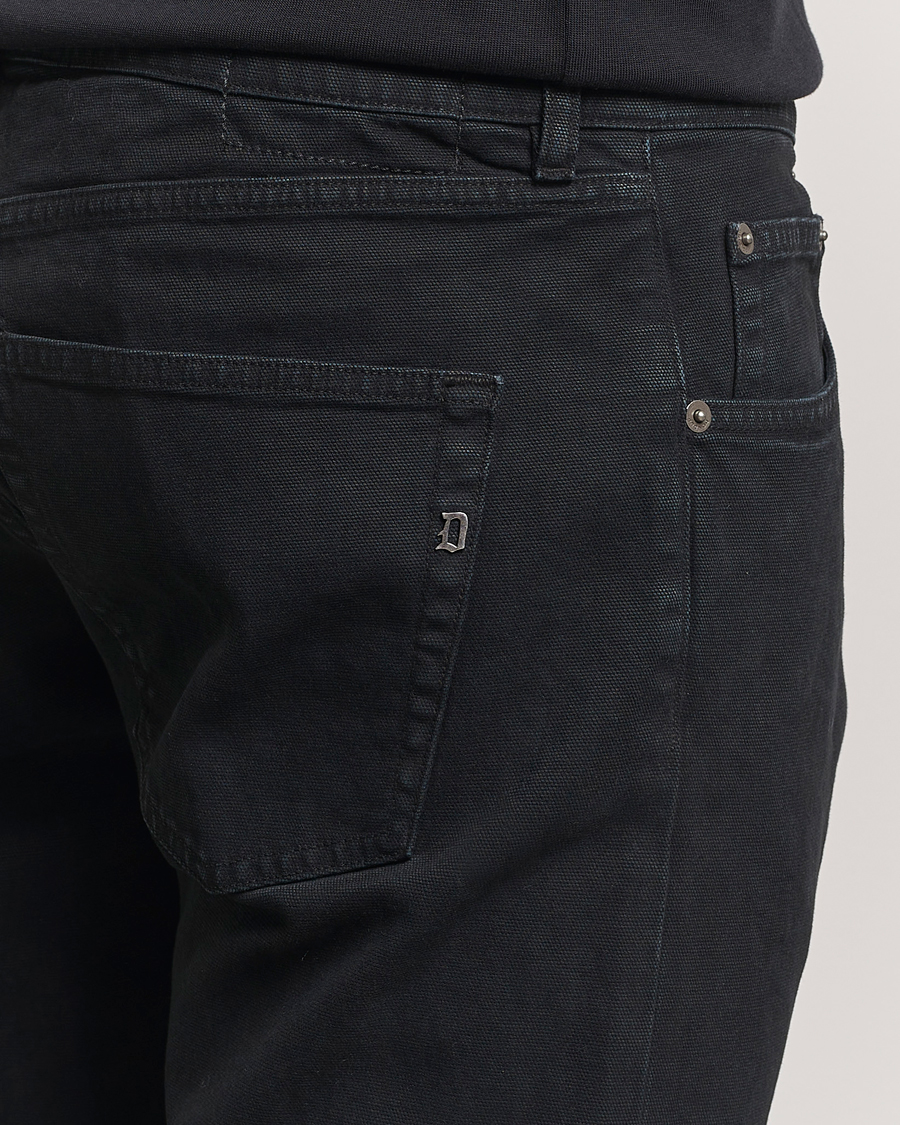 Herre | Bukser | Dondup | Icon 5-Pocket Pants Black