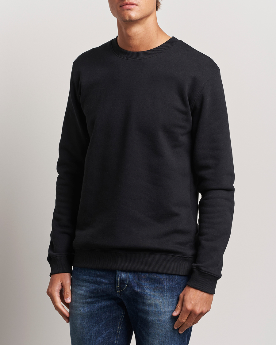 Herre | Trøjer | Dondup | Logo Crew Neck Sweatshirt Black