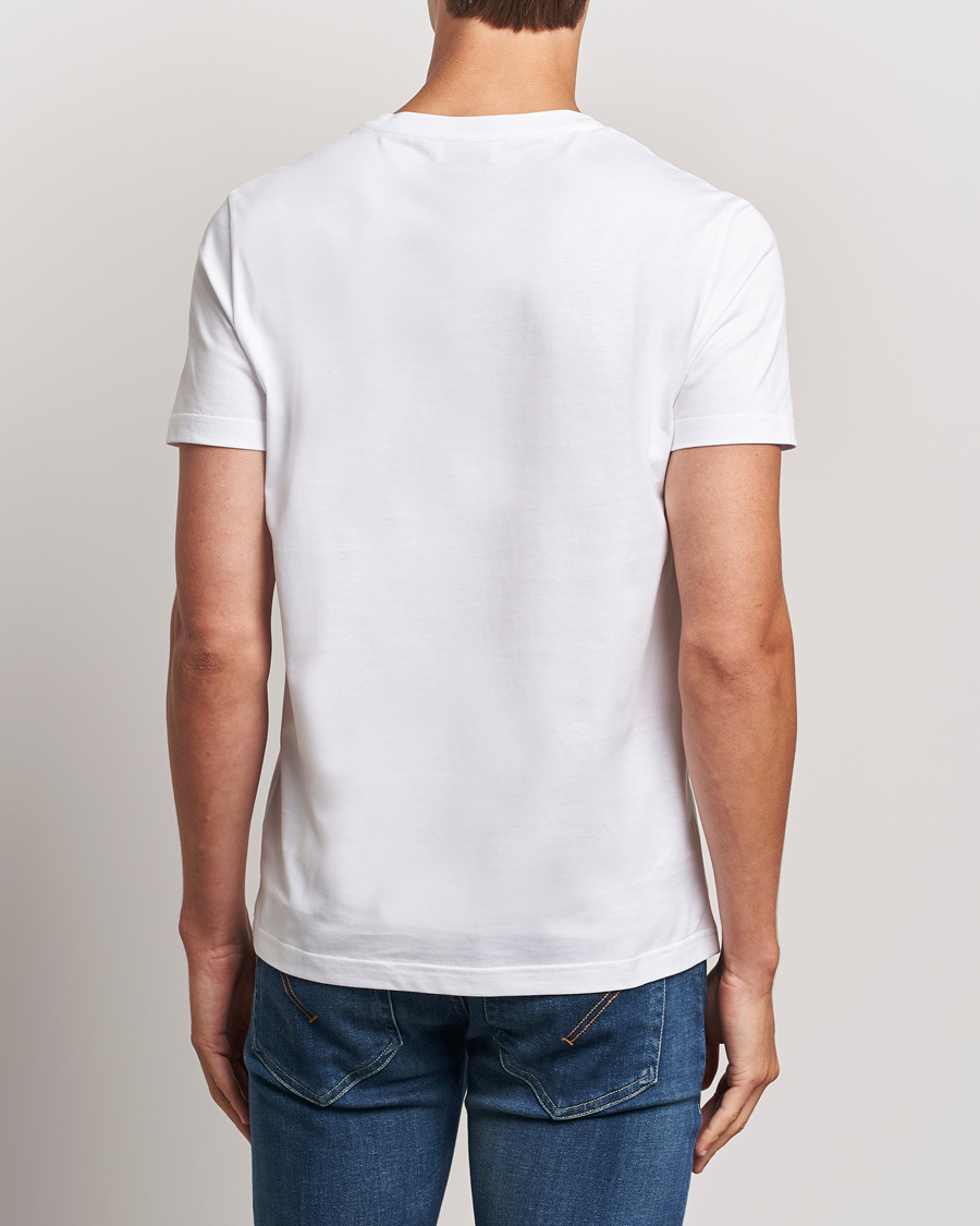 Herre | T-Shirts | Dondup | Logo Crew Neck T-Shirt White
