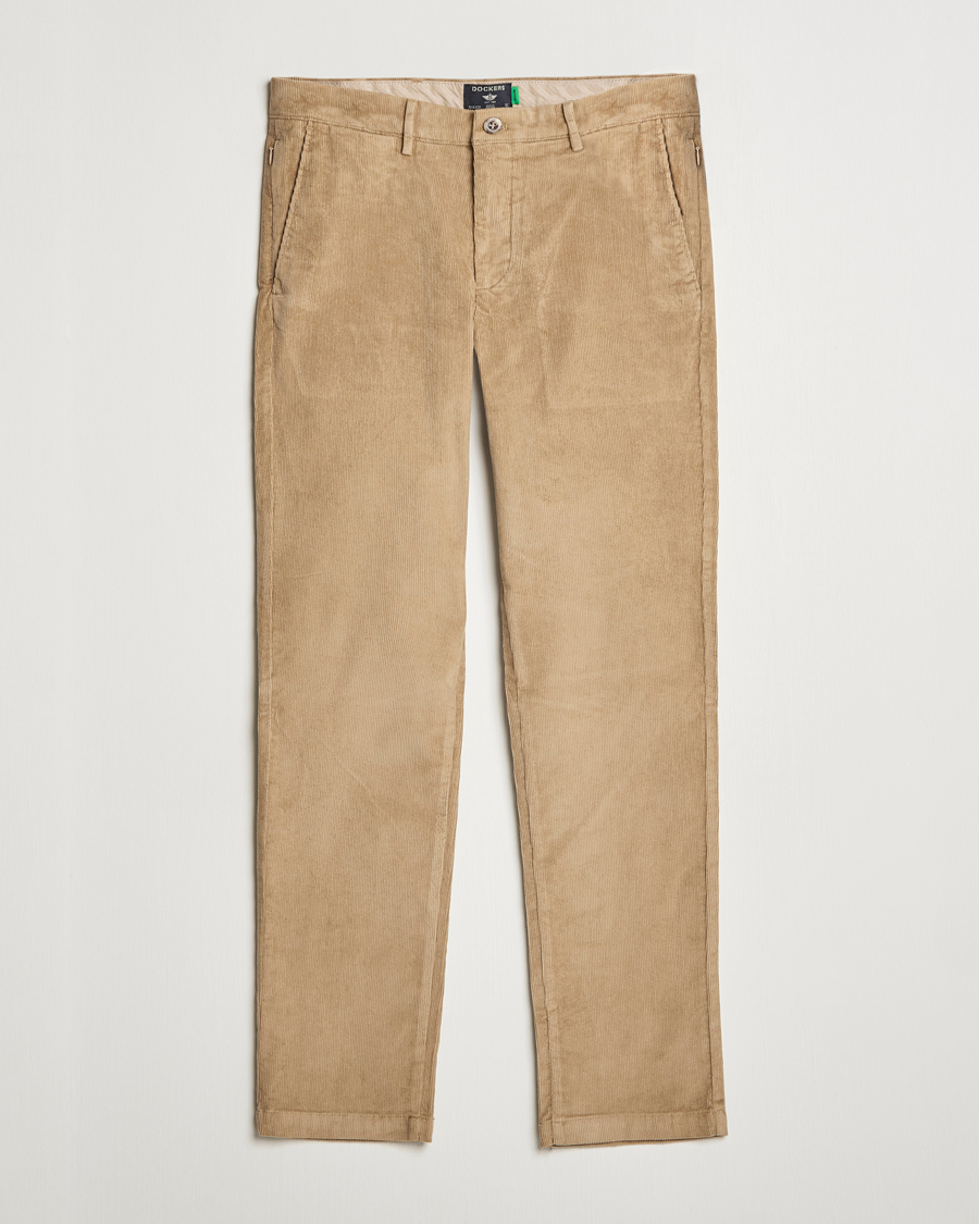 Herre | Bukser | Dockers | Slim Cotton Corduroy Chino Harvest Gold