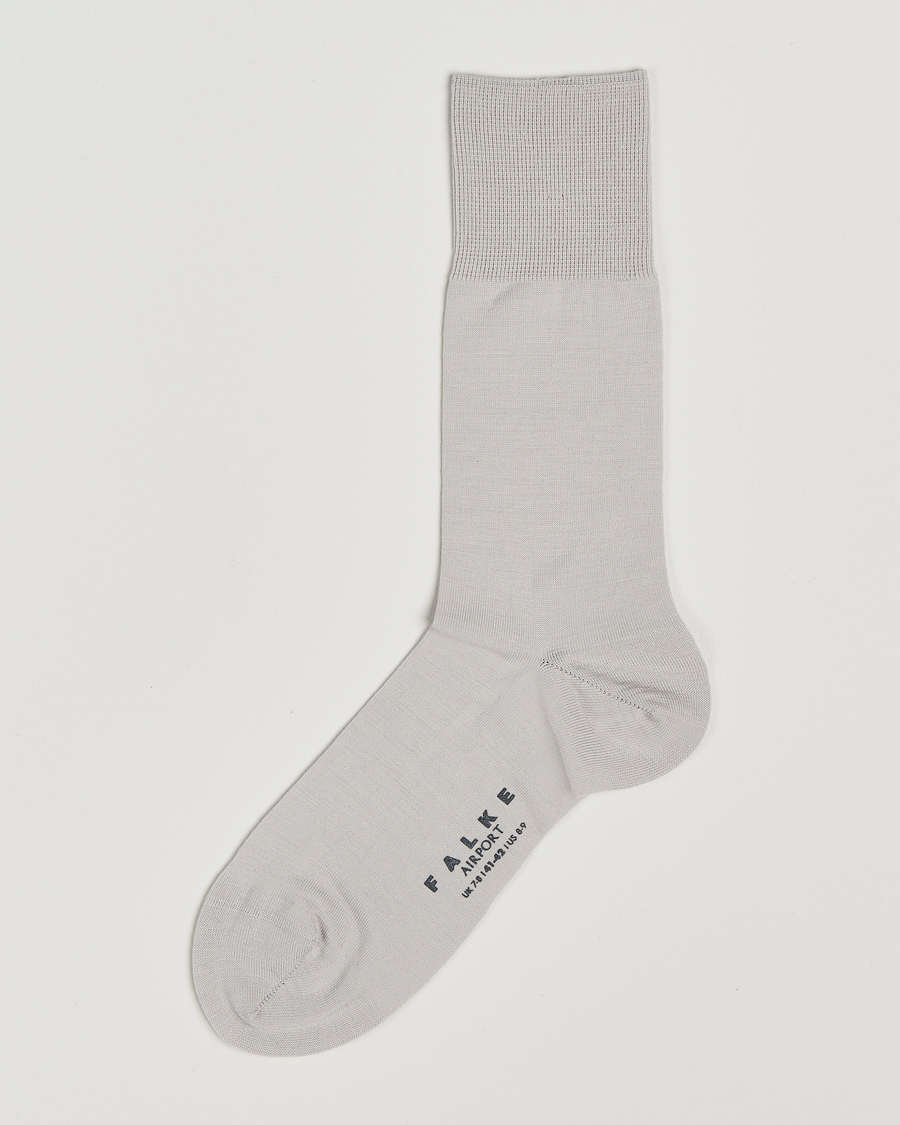 Herre | Undertøj | Falke | Airport Socks Arctic Grey