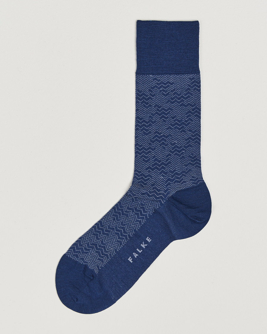 Herre | Undertøj | Falke | Mighty Nest Wool/Cotton Socks Royal Blue