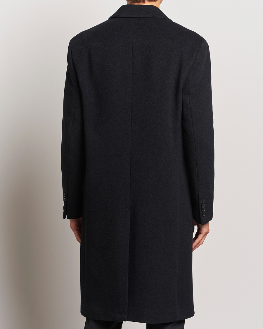 Herre | Jakker | Filippa K | Relaxed Wool Coat Black