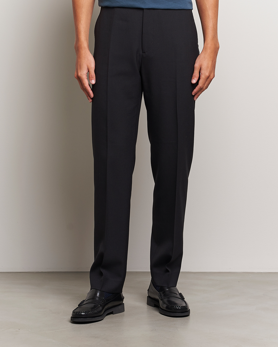 Herre | Bukser | Filippa K | Tapered Tailored Trousers Black