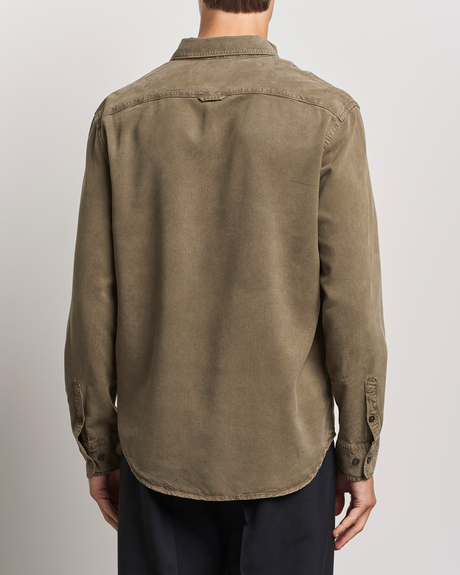 Herre | Skjorter | Filippa K | Zachary Lyocell Shirt Dark Sage